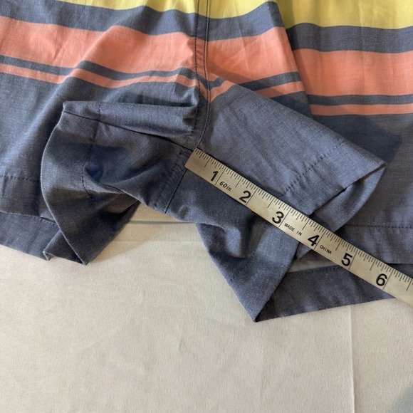 Chubbies The Retro‎ Sets 4" Inseam Swim Trunks Shorts Men's XL Striped Colorful - Picture 9 of 11